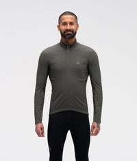 Men's Seton Long Sleeve Jersey - Dark Shadow