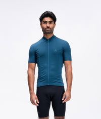 Men's Ashlu Merino Short Sleeve Jersey - Deep Sea