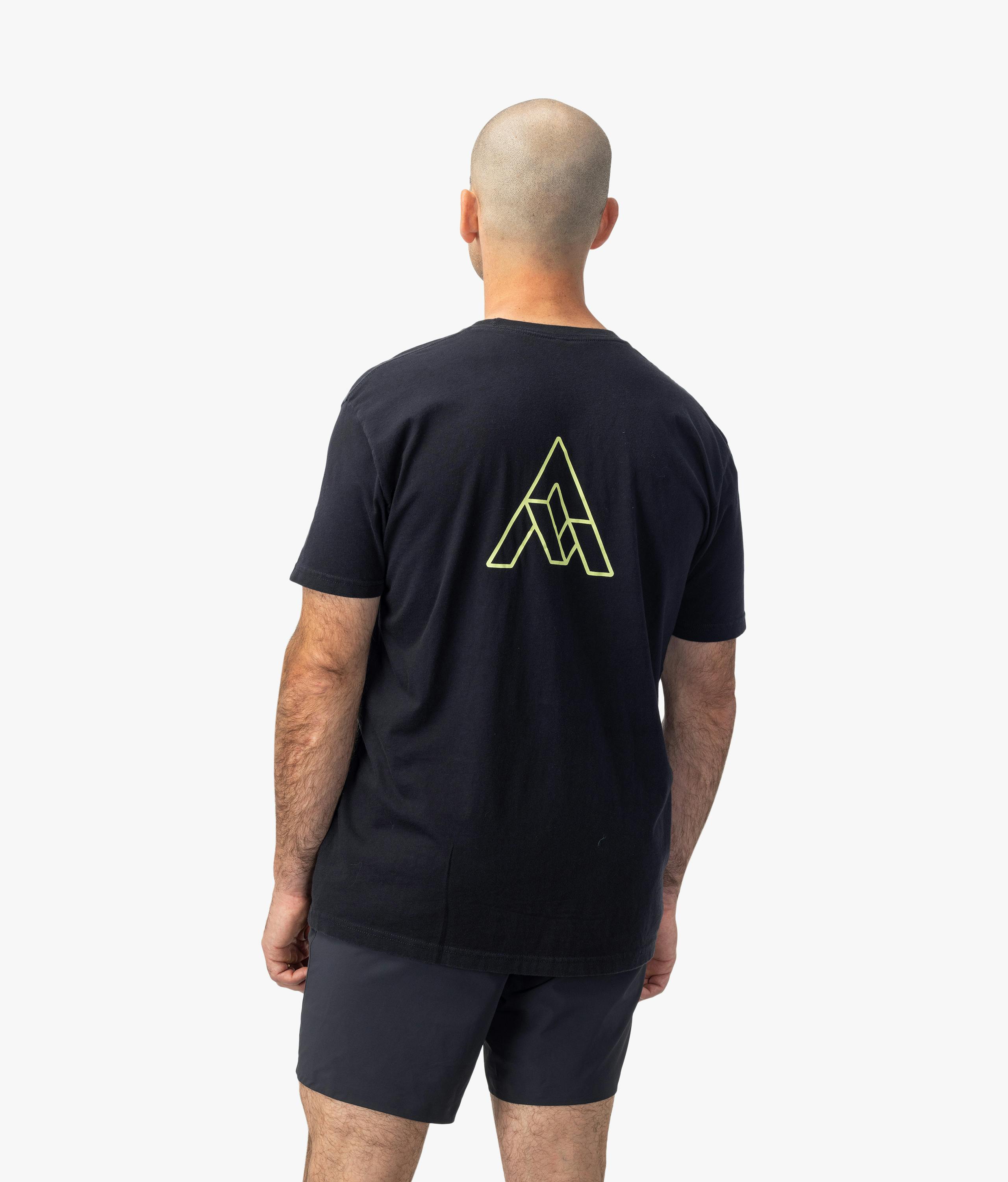 Vintage Black/ Lime Sorbet Podium Tee