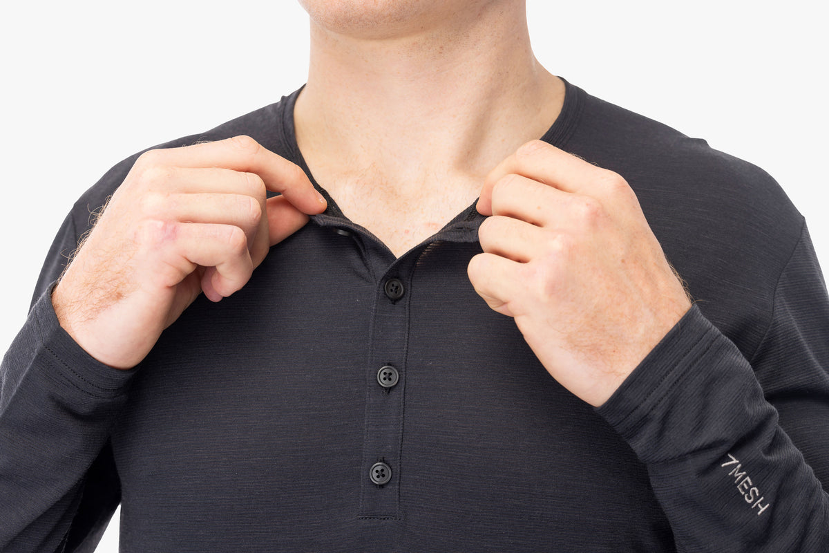 Henley for casual wear