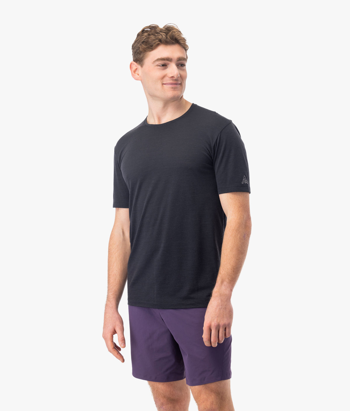 Men's Desperado Merino Short Sleeve Shirt - Black