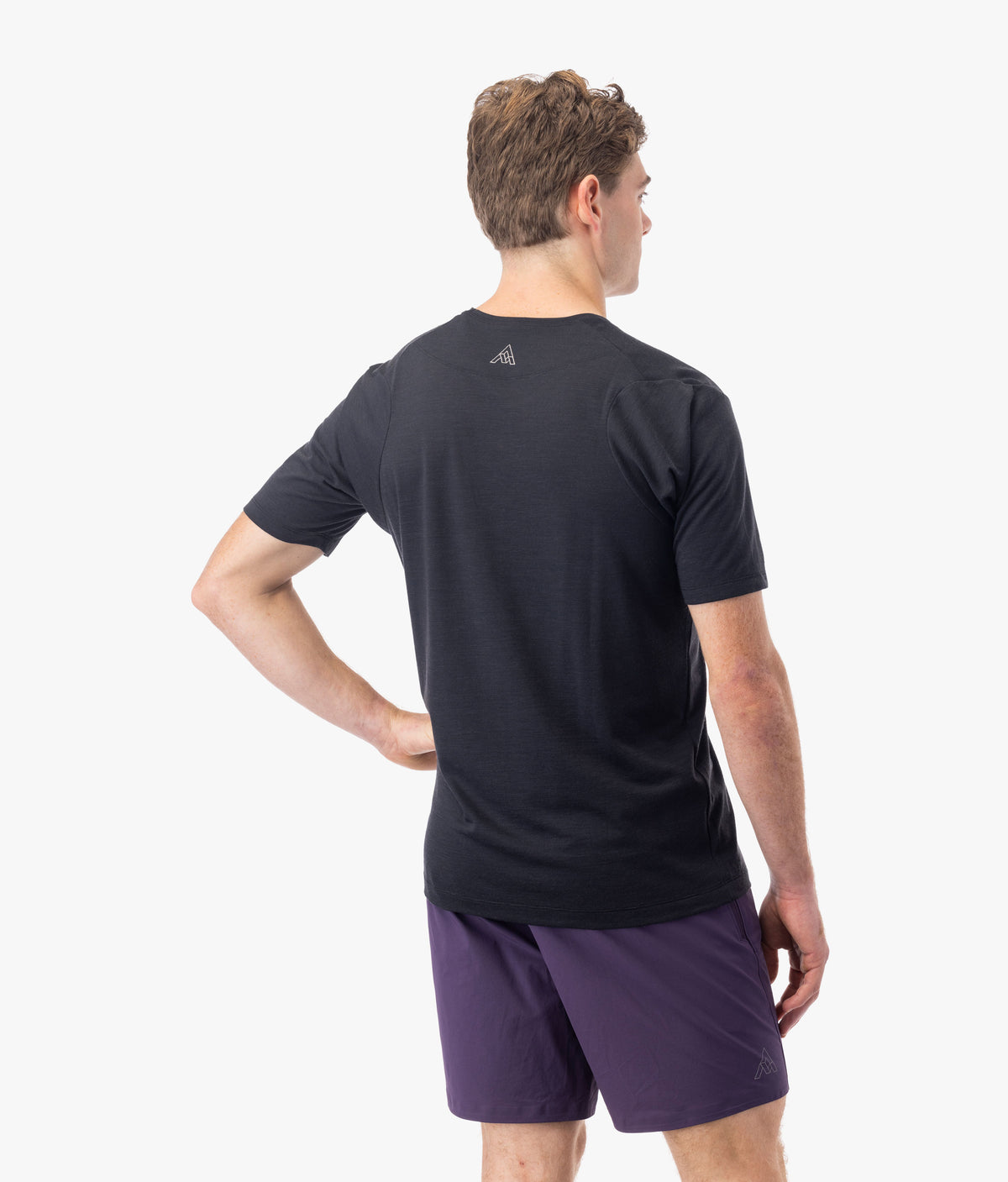 Men's Desperado Merino Short Sleeve Shirt - Black