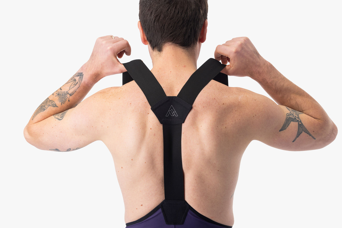 45mm soft elastic bib straps