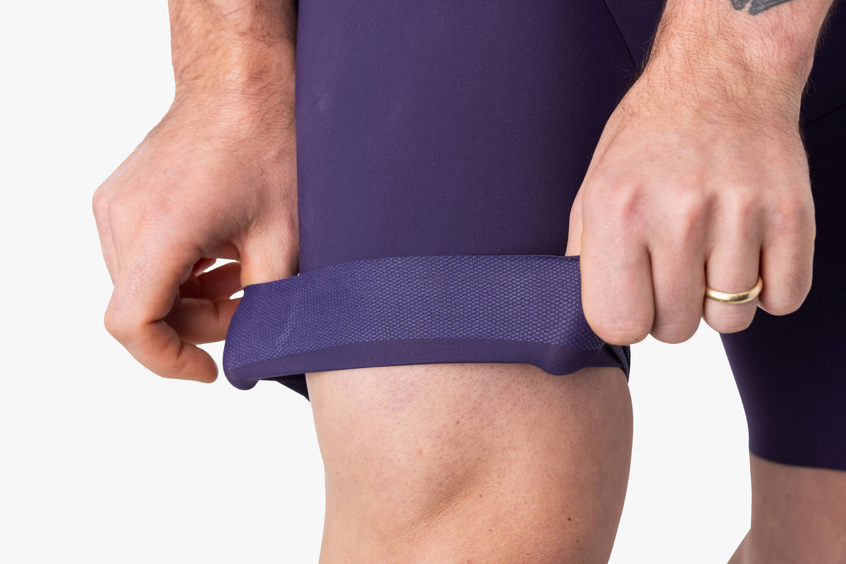 Clean cut hem with silicon gripper