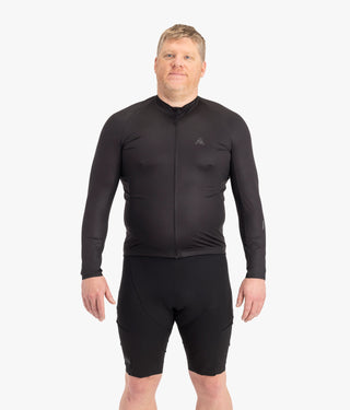 7mesh Men Men's Atlas Long Sleeve Jersey - Black