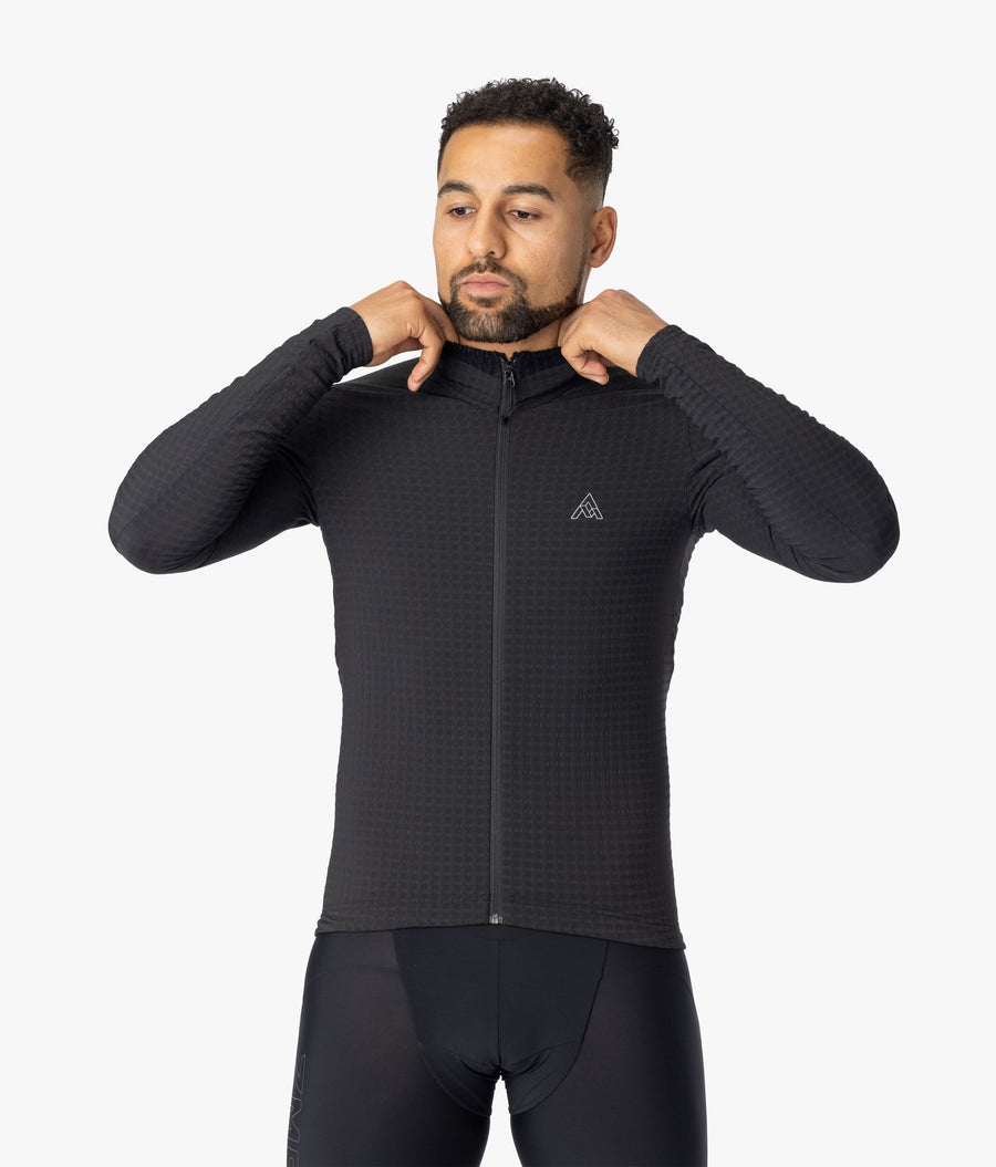 7mesh Men Men's Seton Long Sleeve Jersey - Black