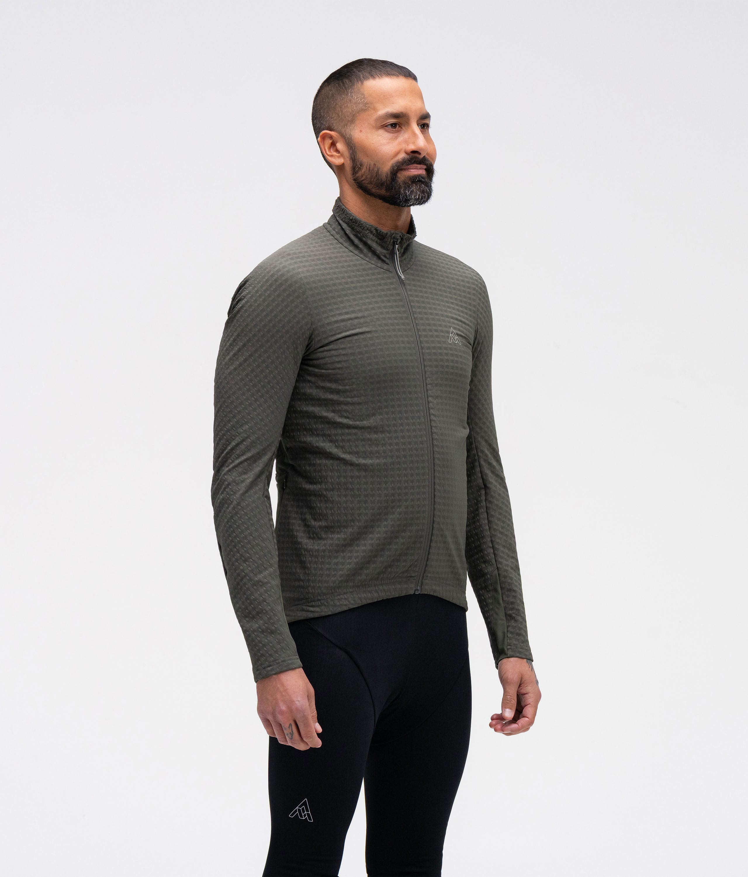 Men's Seton Long Sleeve Jersey - Dark Shadow - WTV 300 Thermal