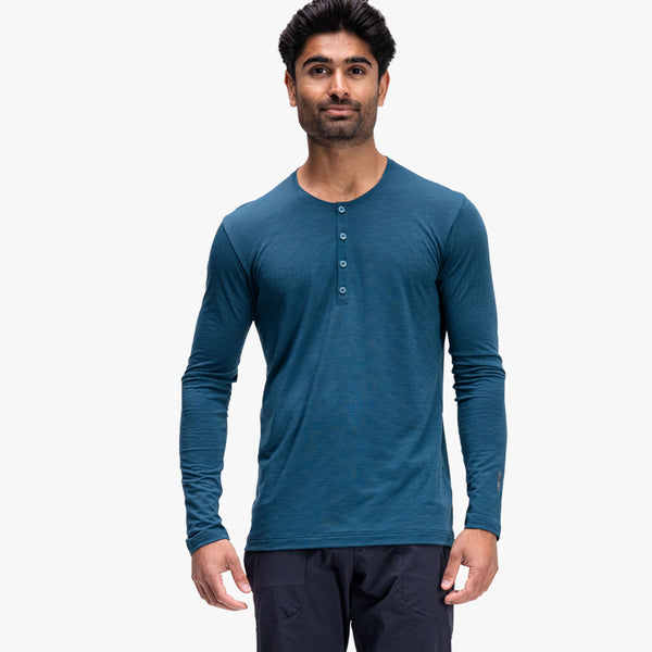 7mesh Men's Desperado Merino Long Sleeve Henley