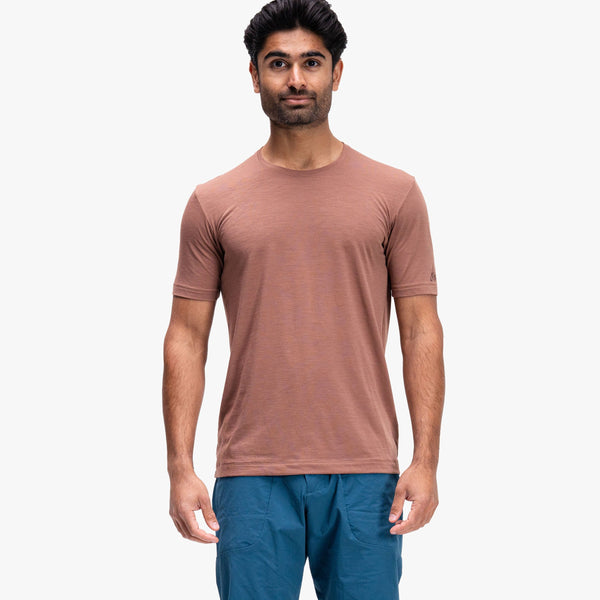 7mesh Men Toffee / XS Men's Desperado Merino Short Sleeve Shirt