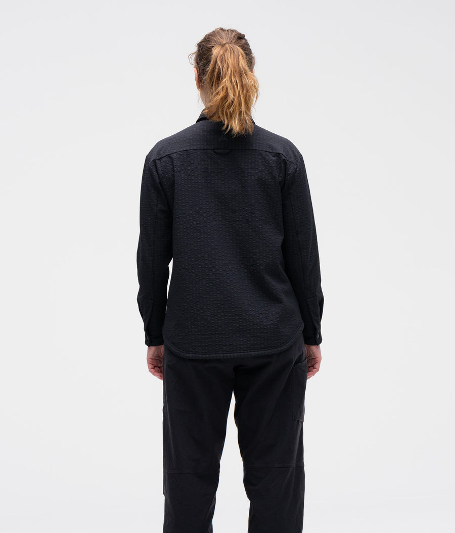 7mesh Women's Chilco Snap Long Sleeve Shirt - Black