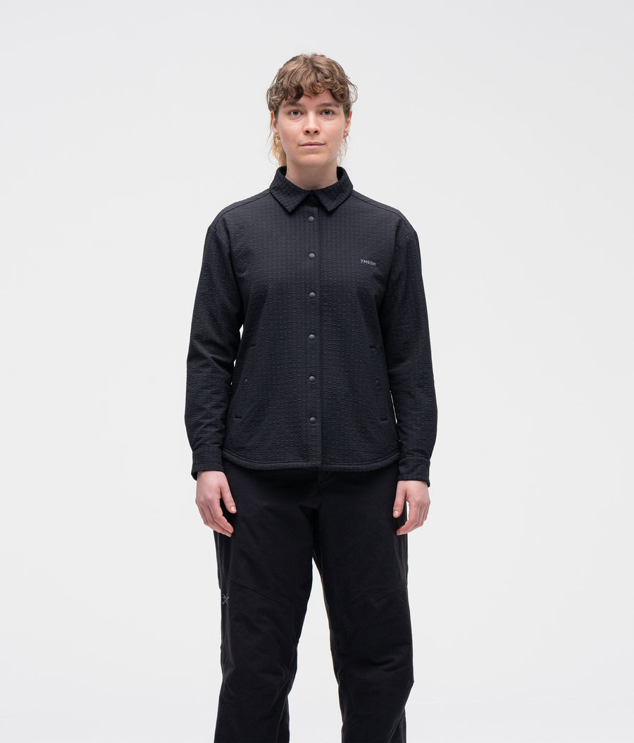7mesh Women's Chilco Snap Shirt LS - Black