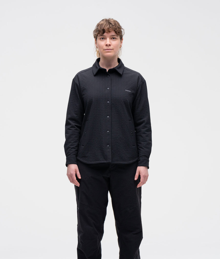 7mesh Women's Chilco Snap Shirt LS - Black