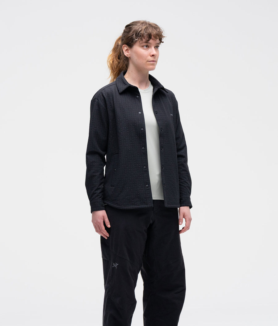 7mesh Women's Chilco Snap Shirt LS - Black