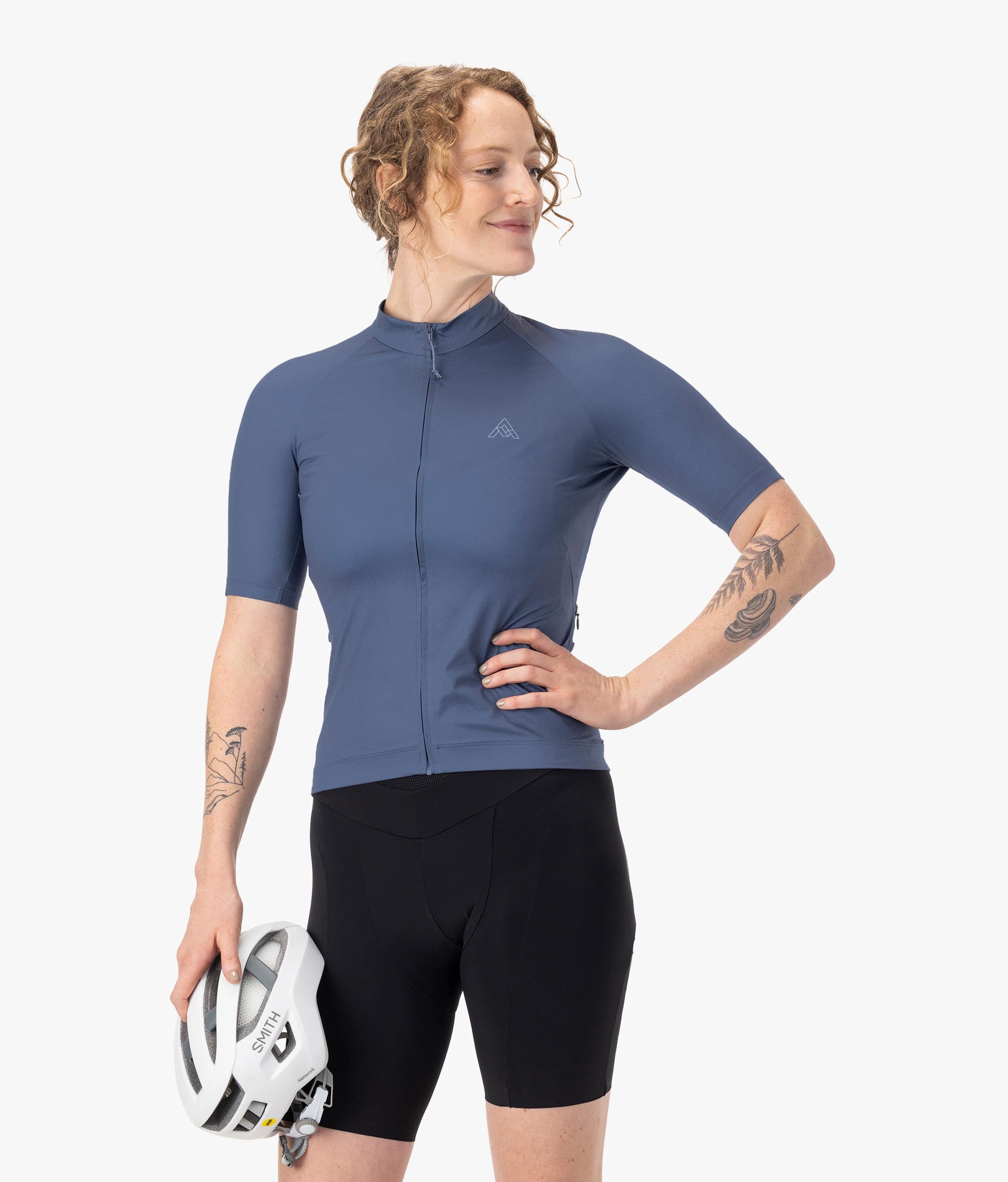 Women's Atlas Short Sleeve Jersey - Alpine - Cycling Jersey | 7mesh
