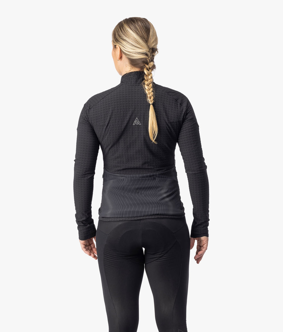 7mesh Women Women's Seton Long Sleeve Jersey - Black