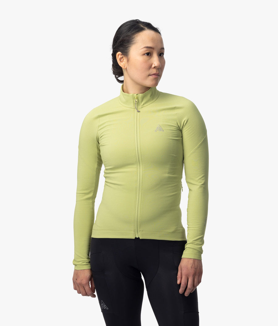 7mesh Women Women's Tantalus Long Sleeve Jersey - Bamboo