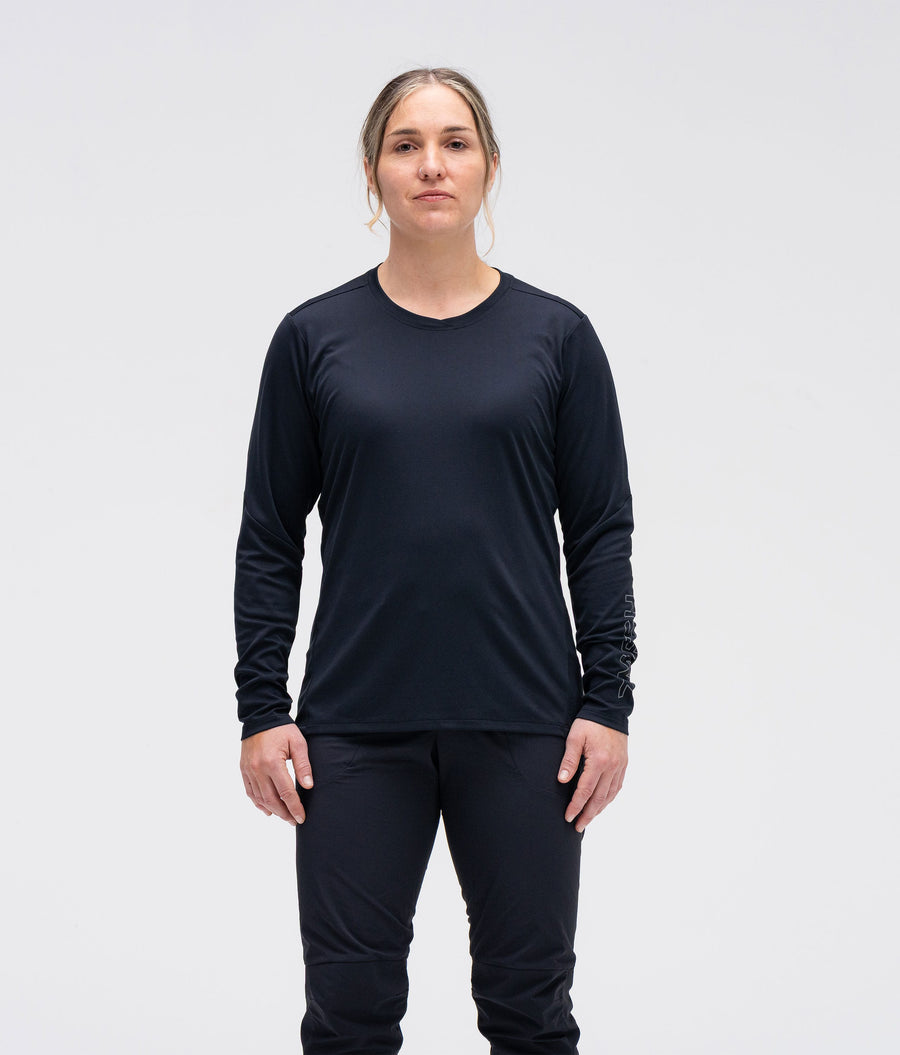 7mesh Women XS Women's Roam Long Sleeve Shirt - Black