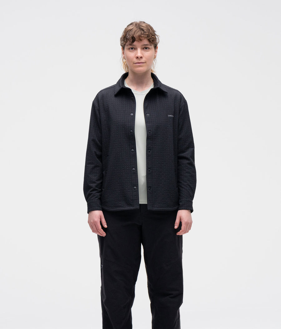 Women's Chilco Snap Shirt LS - Black