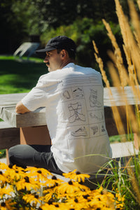 Podium Tee Unisex - Guardian/White